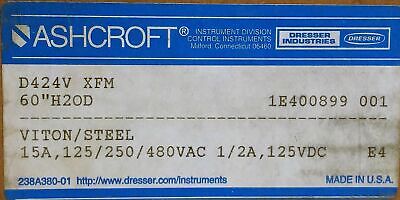 Ashcroft D424V-XFM Digital Pressure Switch
