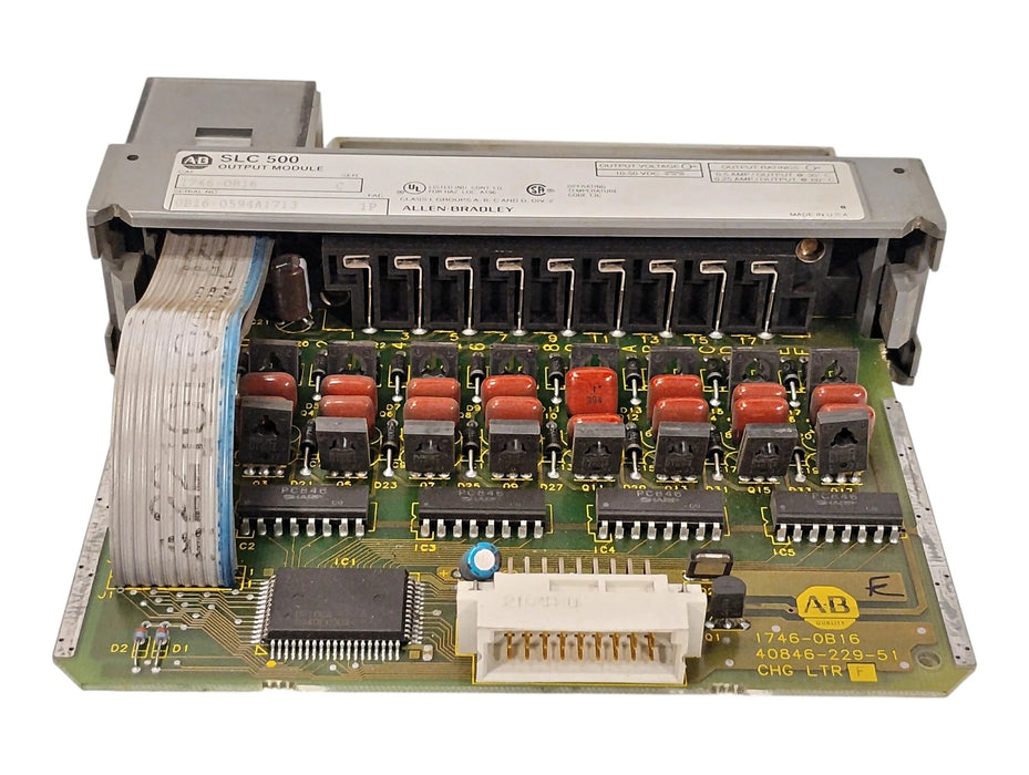 Allen-Bradley 1746-OB16 Series C 10-50 VDC Digital PLC Output Module