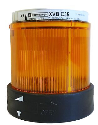 Telemecanique XVB-C35 12...230V 10W Orange Steady Stacklight No bulb