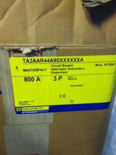 Square D NT08N1 Masterpac Circuit Breaker