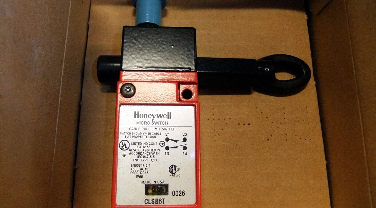 Honeywell Cable Pull Switch CSB6T