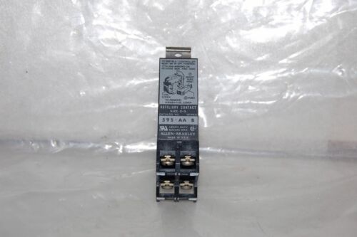 Allen-Bradley 595-AA Heavy Duty Size 0-4 Auxiliary Contact