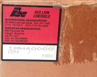 Red Lion Controls IMH40000 120/240 V AC 5 A Digital Current / Panel Meter