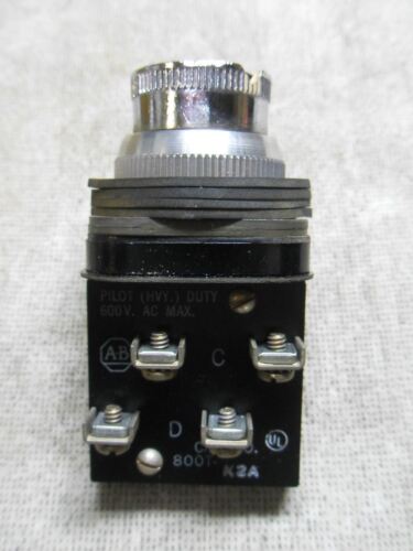 Allen-Bradley 800T-K2A Ser A Selector Push Button Switch