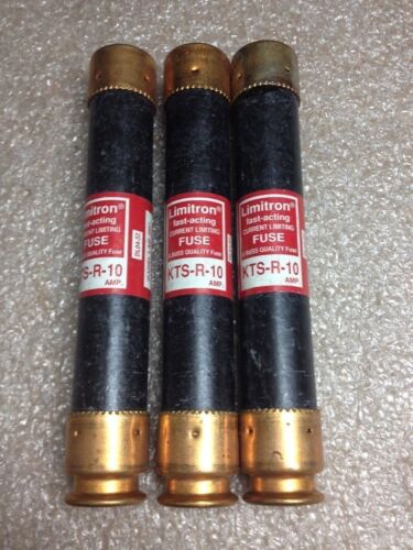 3 Bussmann Limitron KTS-R-15 Fuses