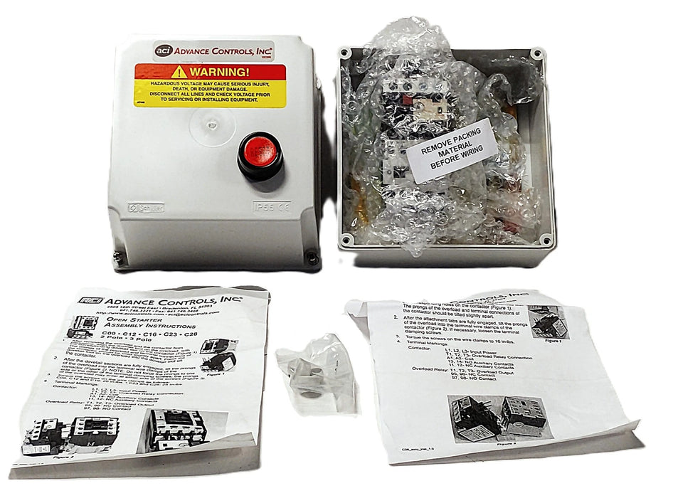 ACI Advance Controls 143120 C06.310-230 135827 230 V 3.5-4.8 A Enclosed Starter