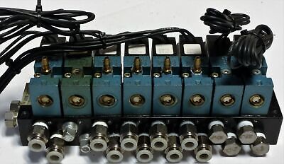 Mac Valve Inc 8 Station Valve Assembly