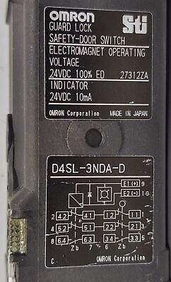 Omron D4SL-3NDA-D Safety Door Interlock Switch with Indicator Light