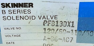 Skinner PFB13DX1 Series B 110/120 V AC 50/60 Hz Solenoid Valve