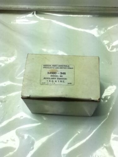 Arrow Hart 34300-346 Model 86 Auxiliary Switch