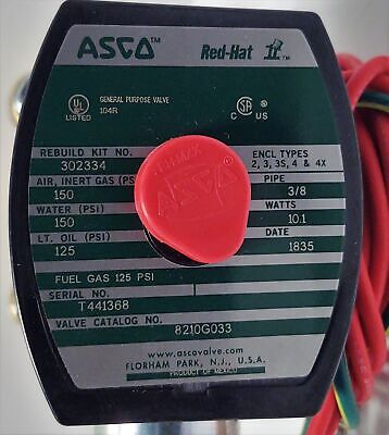 ASCO 8210G033 Solenoid Valve