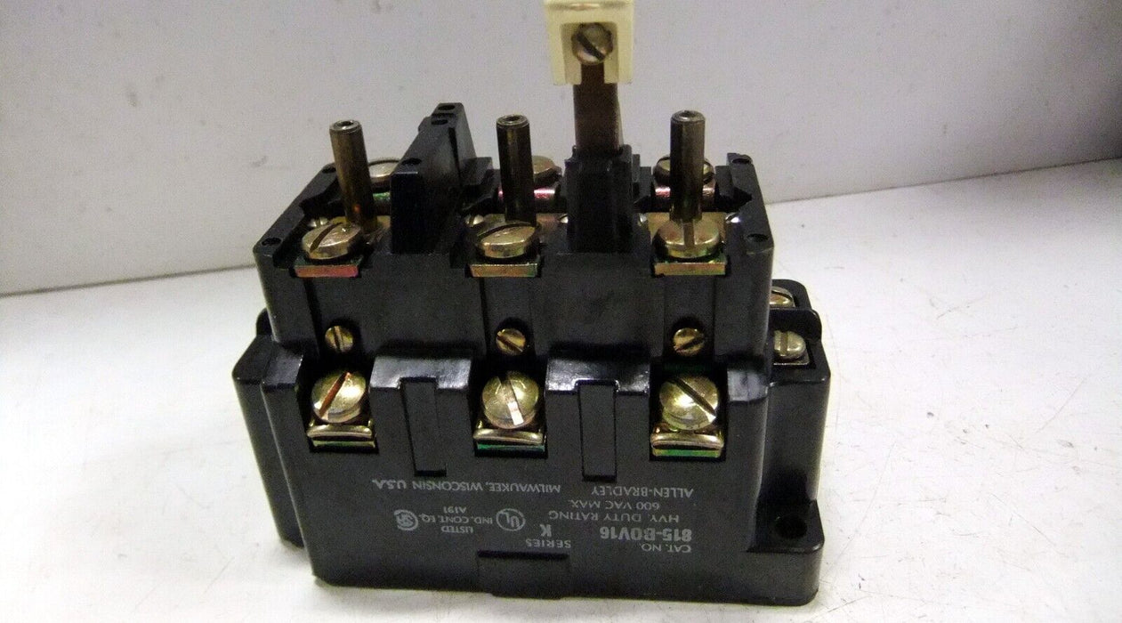 Allen-Bradley 815-BOV16 Series K Overload Relay