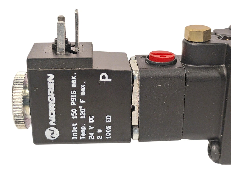 Norgren MH01CDA74ALPA 150 psig Solenoid Valve w/ 24 V DC Coil