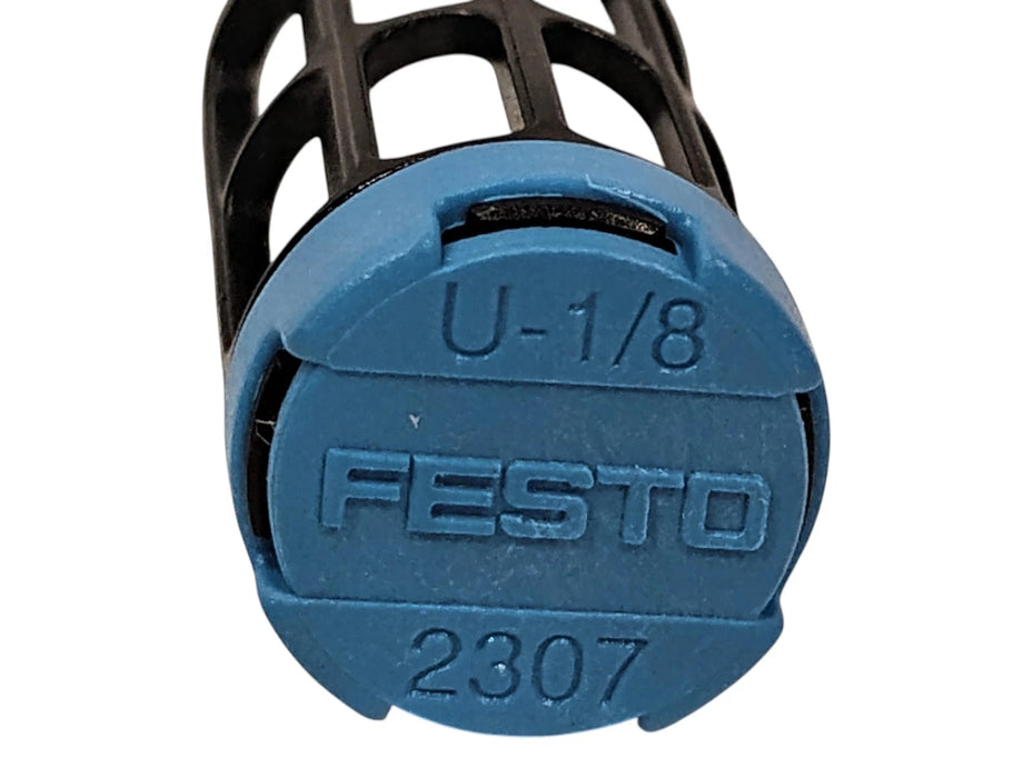 Festo U1/8 2307 0-10 bar 2000L/min 1/8 in BSP Plastic Pneumatic Silencers