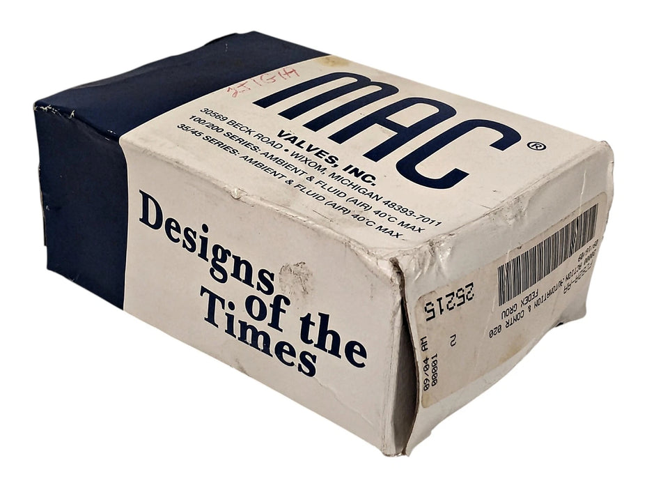 MAC Valves FC82A-AA Pneumatic Flow Control Manifold