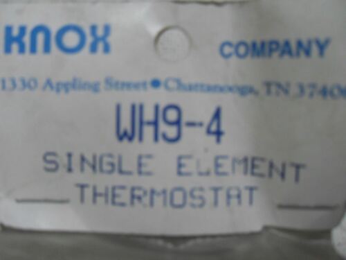 Knox WH9-4 Single Element Water Heater Thermostat