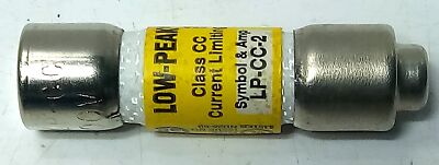 Bussmann LP-CC-2 600 V AC 2 A Current-Limiting Time-Delay Fuse