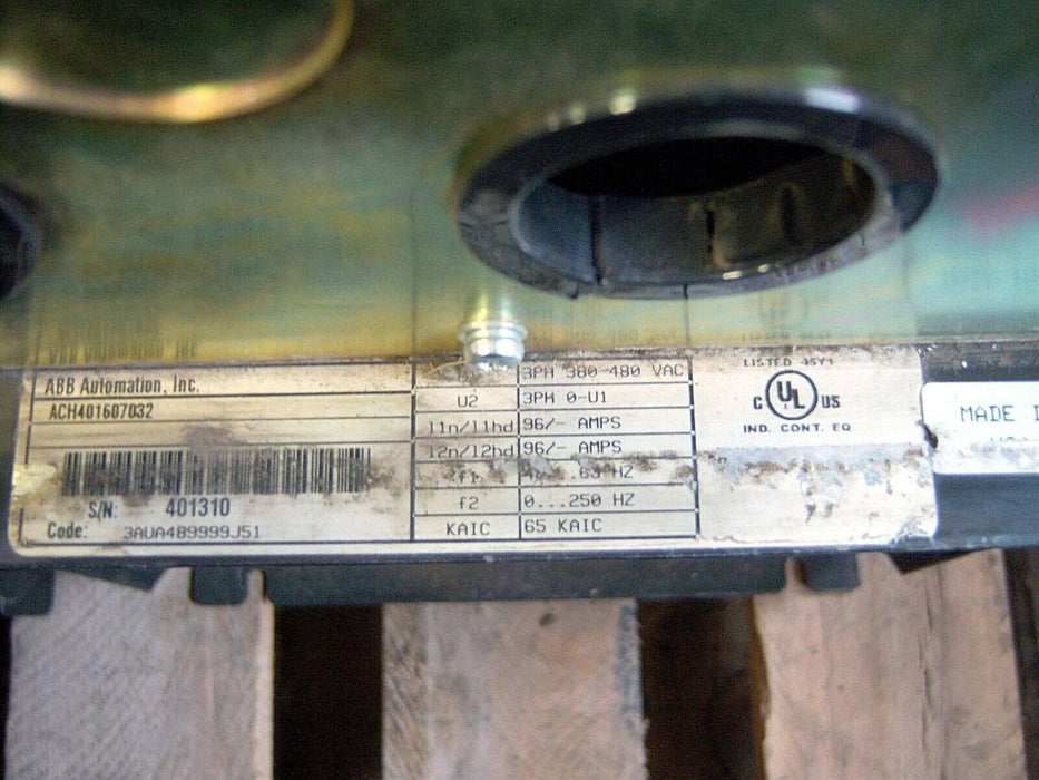 ABB Drive ACH400 / ACH401607032 96A