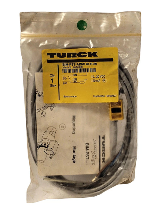 Turck BIM-PST-AP6X 10-30 V DC Inductive Proximity Sensor w/ KLP80