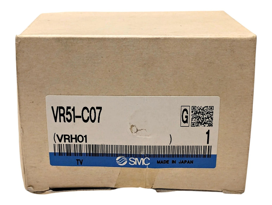 SMC VR51-C07 0.25-1 MPa Safety Valve w/ Flame Resistant One-Touch Fitting