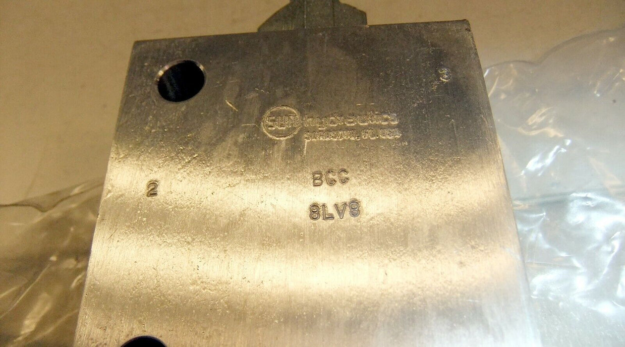 Sun Hydraulics BCC8LV8 Valve