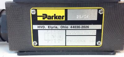 Parker FM3DDKN-55 5000 psi Hydraulic Flow Control Valve