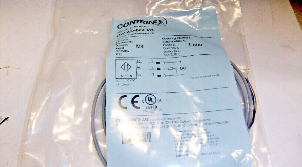 Contrinex Inductive sensor DW-AD-623-M4