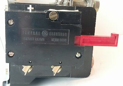 GE CR324E660A NEMA Size 3 300-Line Block Overload Relay