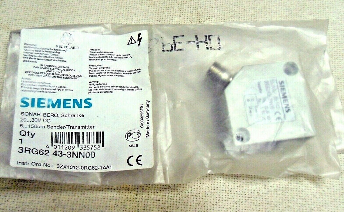 Siemens 3RG62 43-3NN00 Sensor