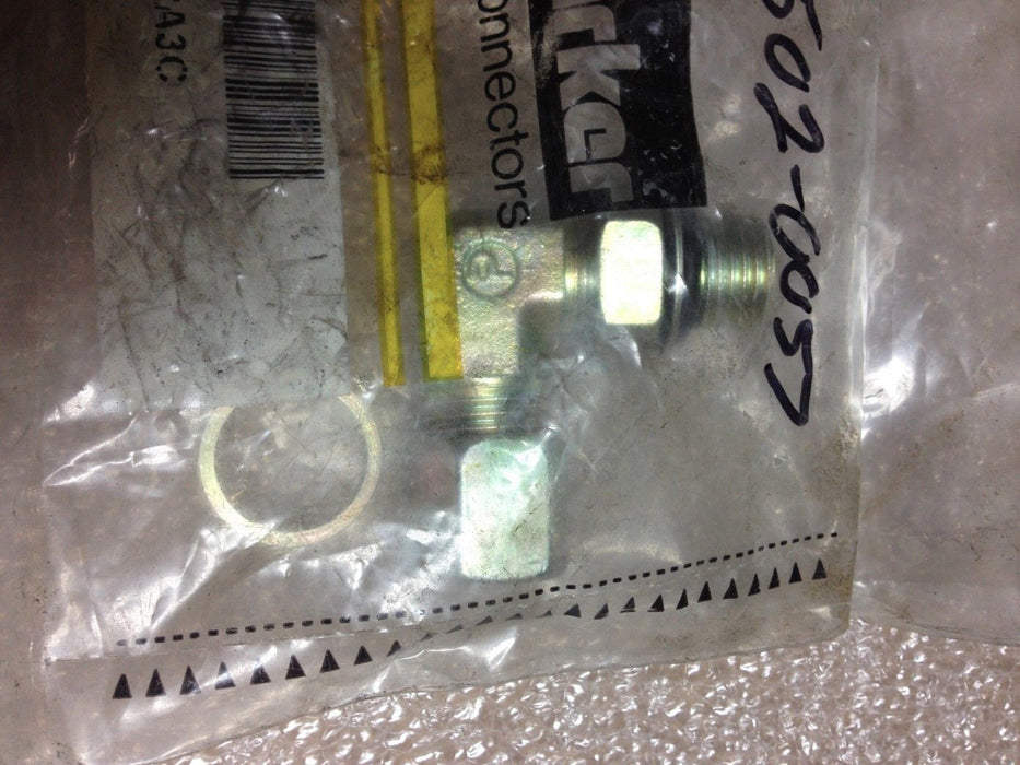 Parker WEE08ZLRA3C Locknut Elbow