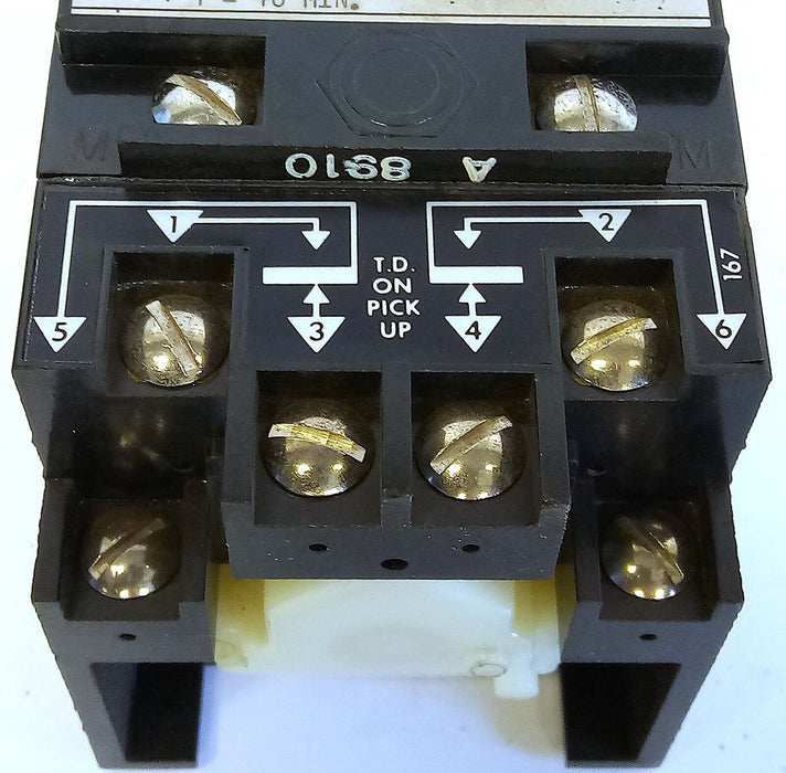 Agastat 7012AF 110/120 V AC 1-10 Minutes On-Delay Time Delay Relay