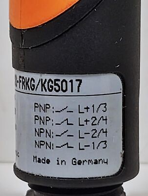 IFM EfectorKGE2008-FRKG KG5017 KGE2008FRKGKG5017 Capacitive Proximity Sensor