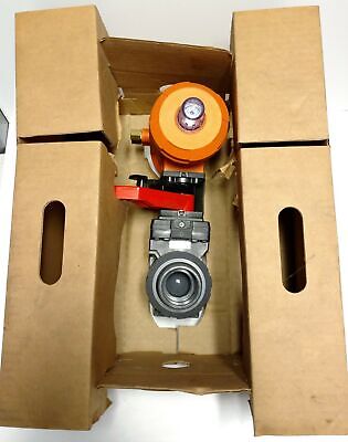 Georg Fischer Signet 198150149 PA21 Pneumatic Actuator Valve w/ Stroke Limiter