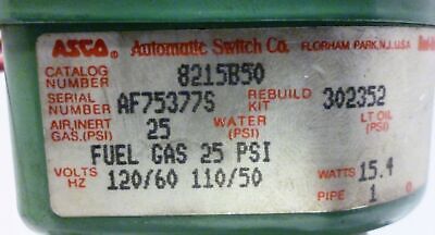 ASCO 8215B50AC120/60D Solenoid Valve