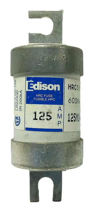 Edison 125M14C 600 V AC 250 V DC 125 A British Fuse