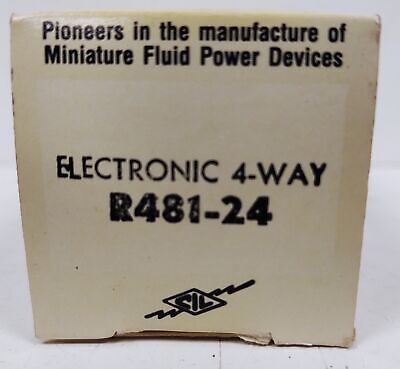 Clippard R-481-24 Minimatic Electronic 4-Way Valve