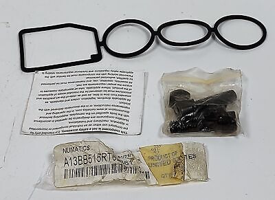 Numatics 005-131B A13BB515RT62B61 Manifold Block for Solenoid Valve