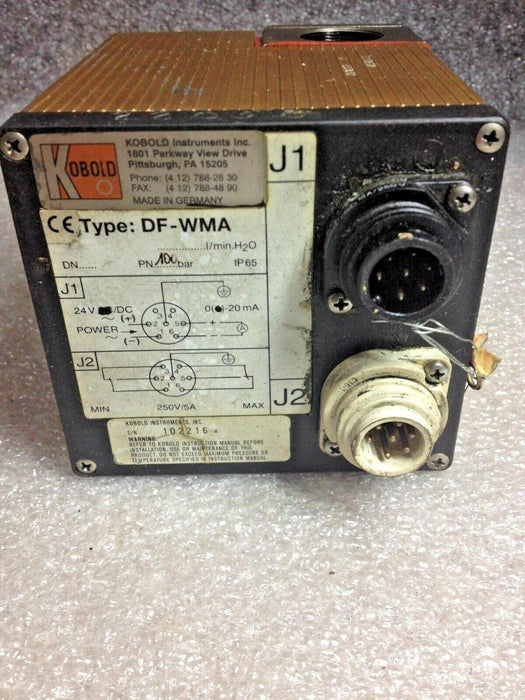 Kobold DF-WMA Paddle Wheel Flow Switch / Monitor
