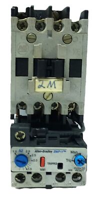 Allen-Bradley 100-A09ND3 Contactor w/ 193-A2D1 Overload Relay & 110/120 V Coil