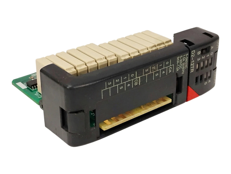 AutomationDirect D2-12TR DirectLogic DL205 6-24 VDC/6-240 VAC PLC Output Module
