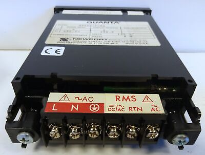 Newport Q9000-FVR6 QUANTA 120 V AC 4 Digits Digital LED Panel Meter