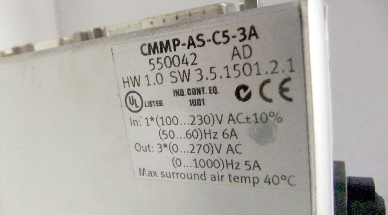 Festo Motor Controller CMMP-AS-C5-3A