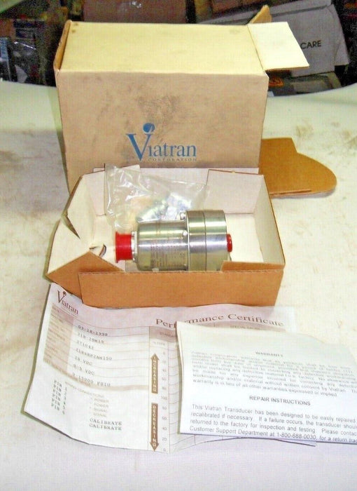 Viatran 218-28W15 Pressure Transducer