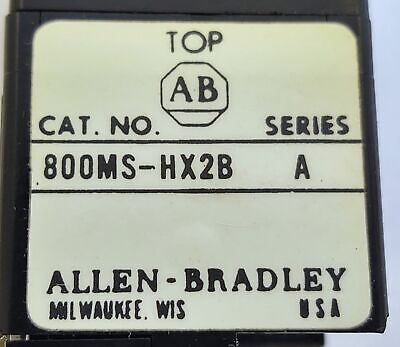 Allen-Bradley 800MS-HX2B Selector Switch