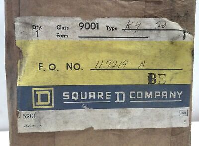 Square D 9001-KY20 Ser A 2-Unit Start/Stop Push Button Control Station Enclosure