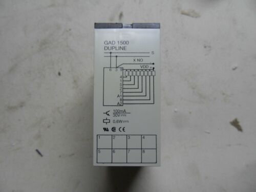1 CARLO GAVAZZI GAD 1500700 LIGHT CURTAIN RECEIVER