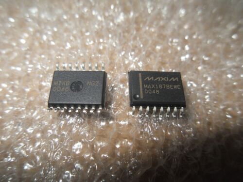 2 Nib Maxim Max187Bewe Analog To Digital Converters