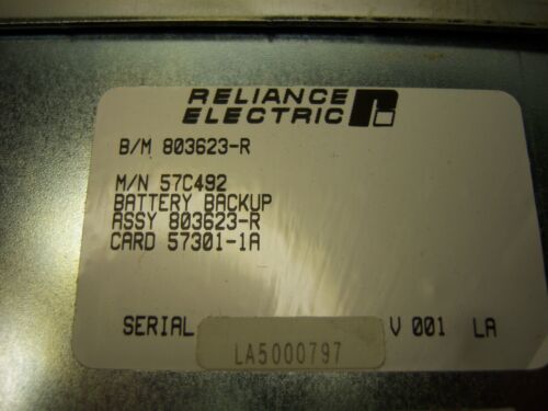 Reliance Electric Battery Backup 57C-492