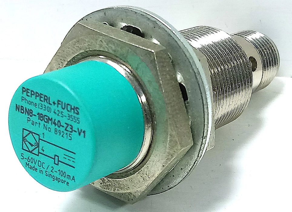 Pepperl Fuchs NBN8-18GM40-Z3-V1 089215 5-60 V DC Inductive Proximity Sensor