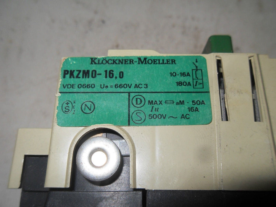 Klockner Moeller PKZM0-16.0 Motor Protector